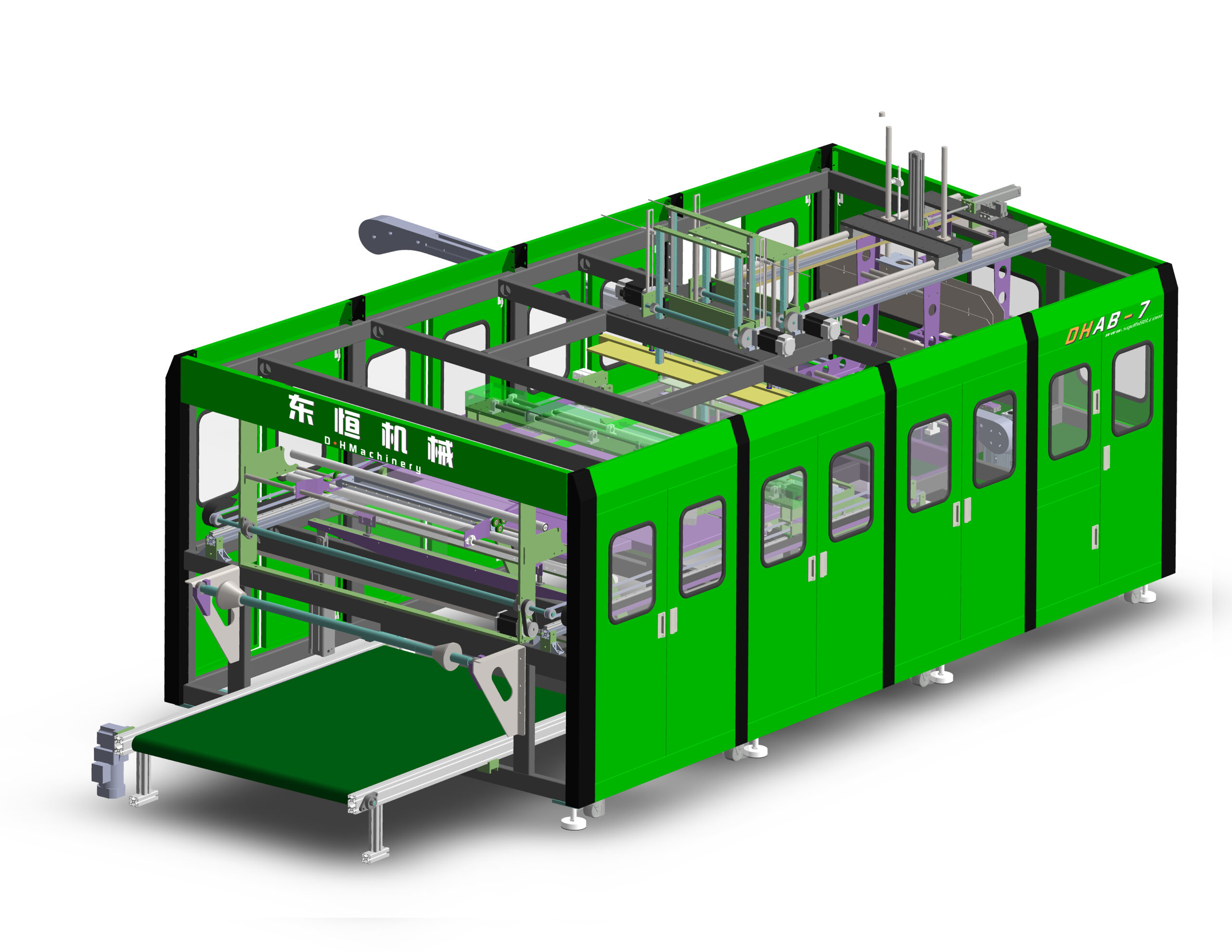 High Speed Fully Automatic Bottle Bagging Machine DHAB3